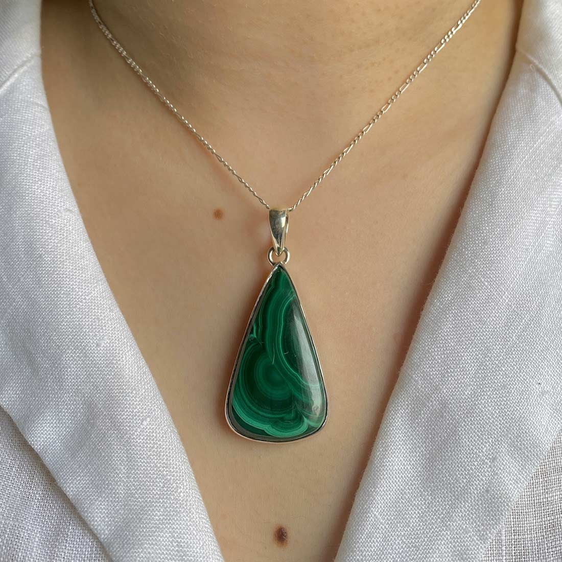 Malachite Pendant-(MLC-P-18.)